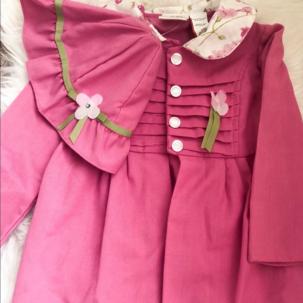 Pink Dress/Jacket (Matching Hat)